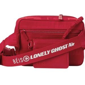 BEIS Red Crossbody Bag